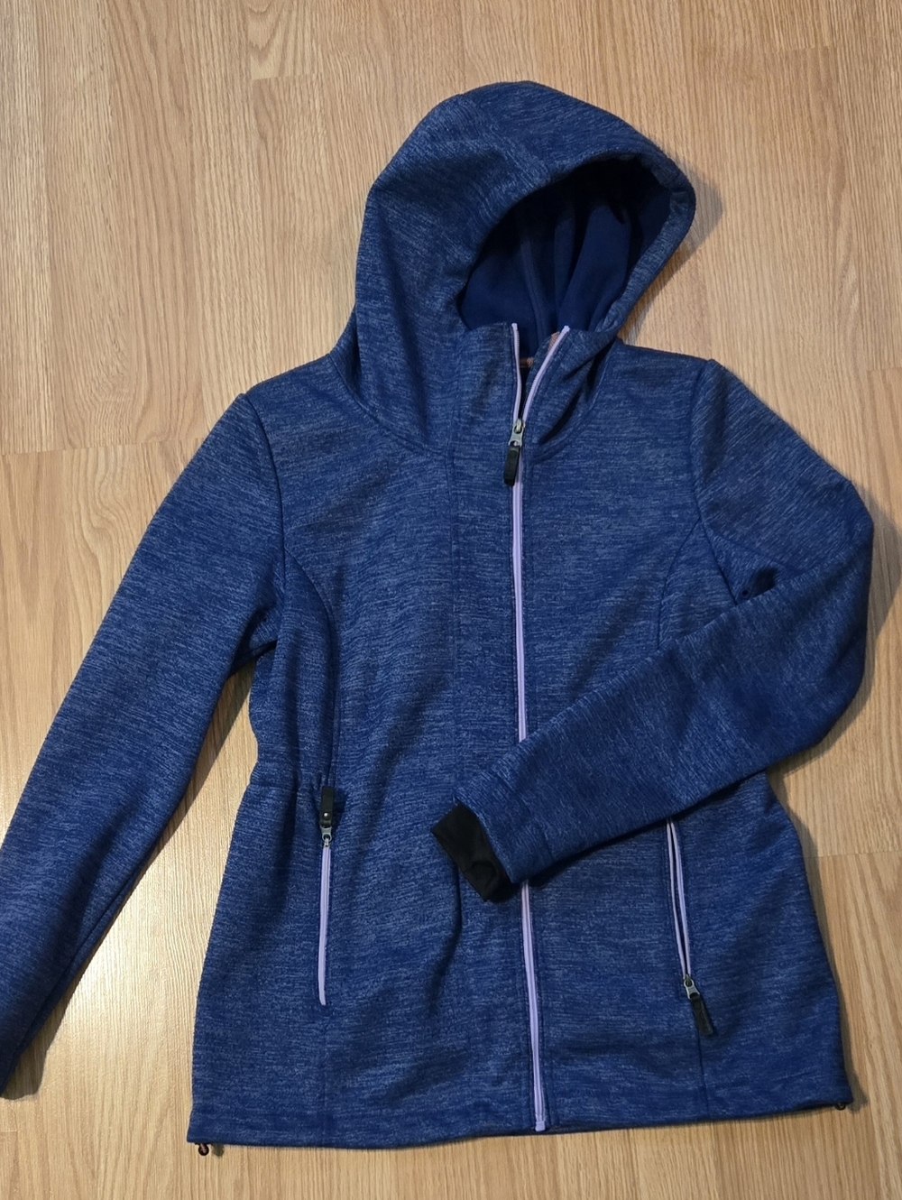 Bench Women’s Purple Hooded Zip Jacket